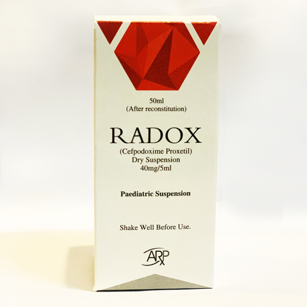 Radox Dry Suspension 40 mg (Cefpodoxime Proxetil )